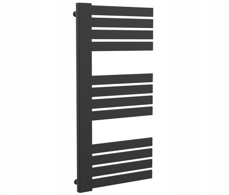 Grzejnik łazienkowy WOS 100/50 czarny strukt 513w