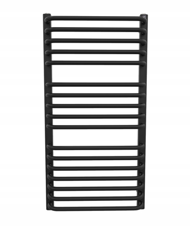 GRZEJNIK DEKORACYJNY REINA 1370x540 CZARNY MAT