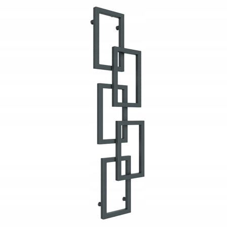 GRZEJNIK DEKORACYJNY kAT 1350x390 ANTRACYT 450W