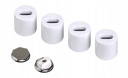 GRZEJNIK DEKORACYJNY REINA 570x440 BIAŁY POŁYSK