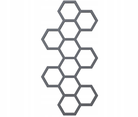 GRZEJNIK ŁAZIENKOWY BEE 145/72 ANTRACYT 549W