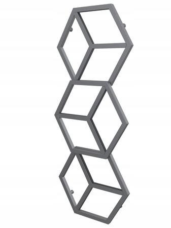 Grzejnik dekoracyjny łazienkowy 124/50 antracyt
