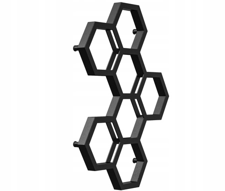 GRZEJNIK ŁAZIENKOWY BEE 98/72 CZERŃ GLAMOUR 361W