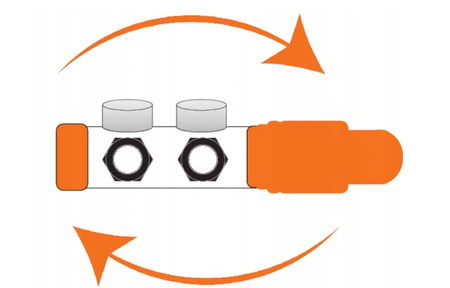 ZESTAW DO GRZEJNIKA DUOPLEX BIAŁY