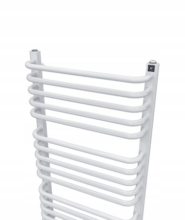 GRZEJNIK DEKORACYJNY REINA 1370x640 BIAŁY POŁYSK