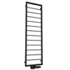 GRZEJNIK ŁAZIENKOWY DELAR 1200x350 CZARNY MAT 275W