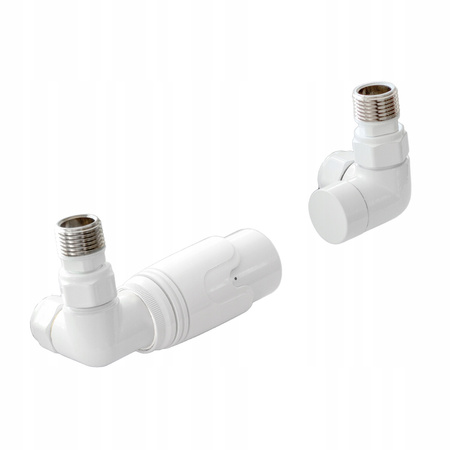 ZESTAW DO GRZEJNIKA OSIOWY BIAŁY LEWY + ZŁĄCZKI