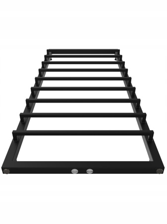 Grzejnik łazienkowy KAFU 140/53 czarny mat 510w