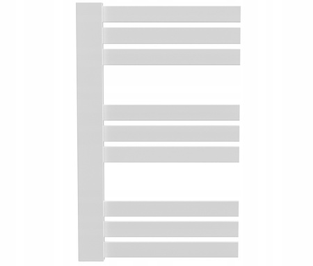 Grzejnik łazienkowy AKO 80/40 biały struktura