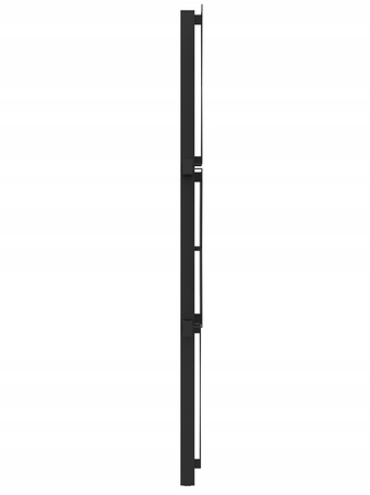 Grzejnik dekoracyjny BAKT 100/60 czarny mat