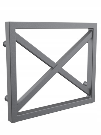 Grzejnik łazienkowy dekoracyjny 45/53 antracyt str