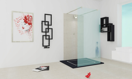 GRZEJNIK DEKORACYJNY kAT 870x360 BIAŁY POŁYSK 270W