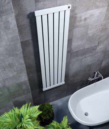 GRZEJNIK DEKORACYJNY KASJO 160x38 BIAŁY 561W