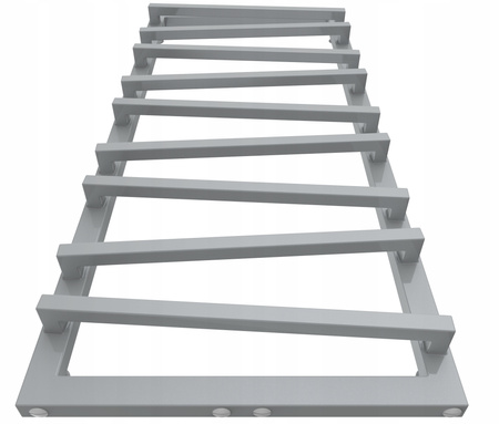 Grzejnik łazienkowy 120/54 ROGI satyna 634w