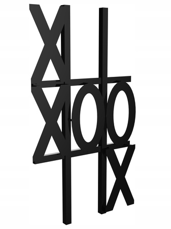 Grzejnik dekoracyjny BAKT 100/60 czarny połysk