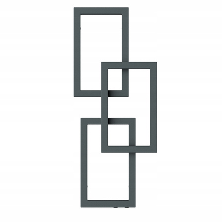 GRZEJNIK ŁAZIENKOWY kAT 870x360 ANTRACYT 270W