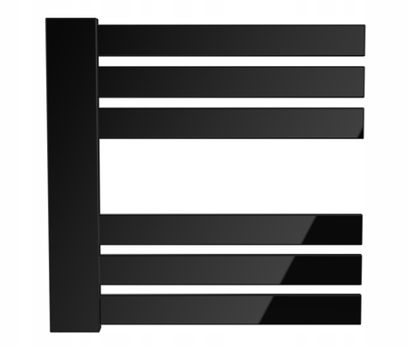 Grzejnik łazienkowy AKO 50/60 czarny połysk