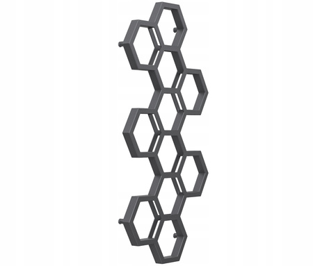 GRZEJNIK ŁAZIENKOWY BEE 145/72 ANTRACYT 549W