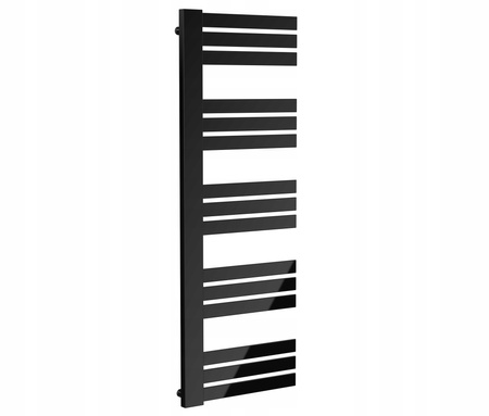 Grzejnik łazienkowy AKO 140/60 czarny połysk