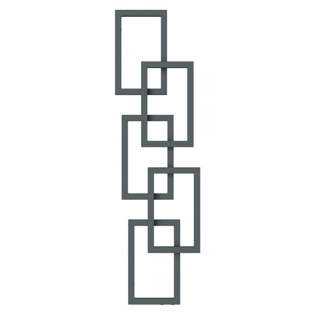 GRZEJNIK DEKORACYJNY kAT 1350x390 ANTRACYT 450W