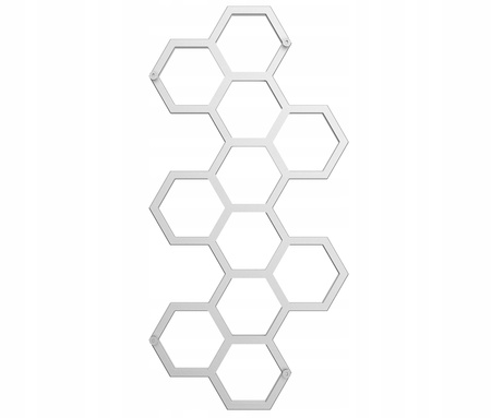 GRZEJNIK ŁAZIENKOWY BEE 145/72 SREBRNY 549W