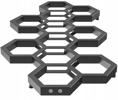 GRZEJNIK ŁAZIENKOWY BEE 145/72 CZERŃ GLAMOUR 549W