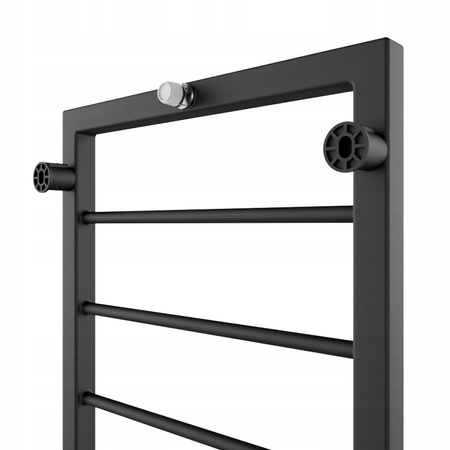 GRZEJNIK ŁAZIENKOWY DELAR 1200x350 CZARNY MAT 275W