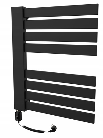 Grzejnik elektryczny łazienkowy 60/40 czarny mat