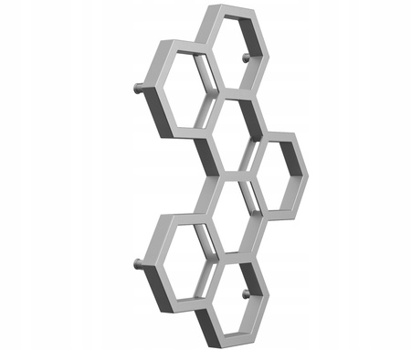 GRZEJNIK ŁAZIENKOWY BEE 98/72 SREBRNY 361W