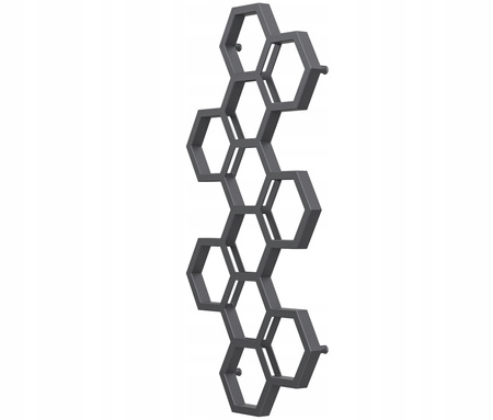 GRZEJNIK ŁAZIENKOWY BEE 145/72 ANTRACYT 549W