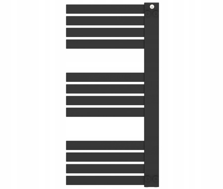 Grzejnik łazienkowy WOS 100/50 czarny strukt 513w