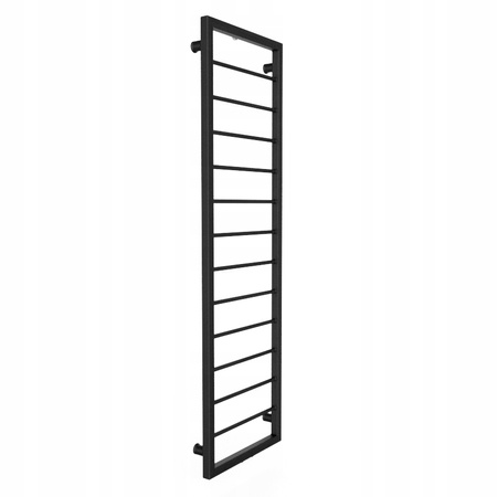 GRZEJNIK ŁAZIENKOWY DELAR 1200x350 CZARNY MAT 275W