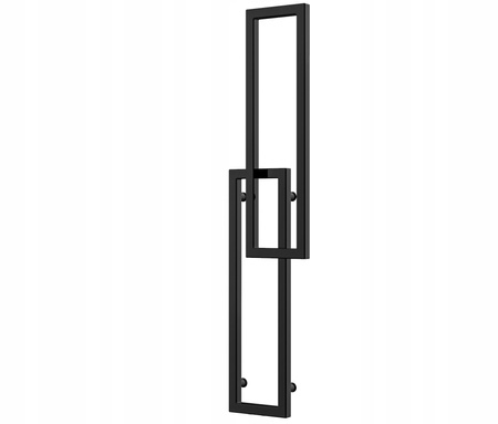 GRZEJNIK ŁAZIENKOWY ELZA 123/30 CZARNY POŁYSK 274W