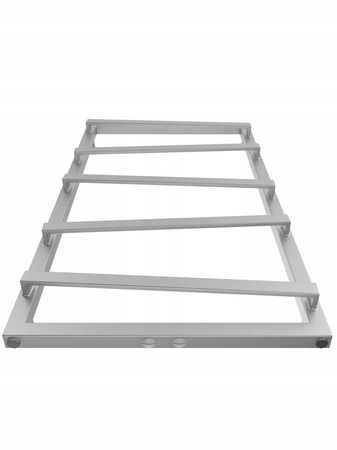 Grzejnik łazienkowy WIZA 120/53 srebrny