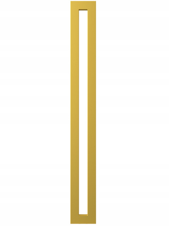 Grzejnik dekoracyjny ETIO 160/15 złoty