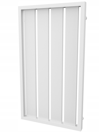 Grzejnik pokojowy dekoracyjny 100/56 biały strukt