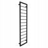 GRZEJNIK ŁAZIENKOWY DELAR 1200x350 CZARNY MAT 275W
