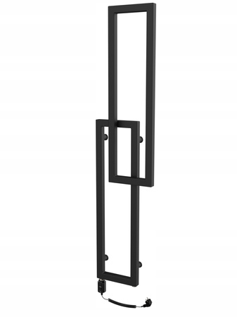 GRZEJNIK ELEKTRYCZNY ELZA 123/30 CZARNY STRUKTURA