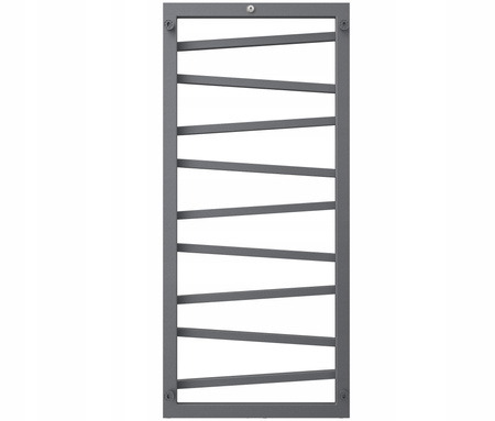 Grzejnik łazienkowy 120/54 ROGI antracyt 634w