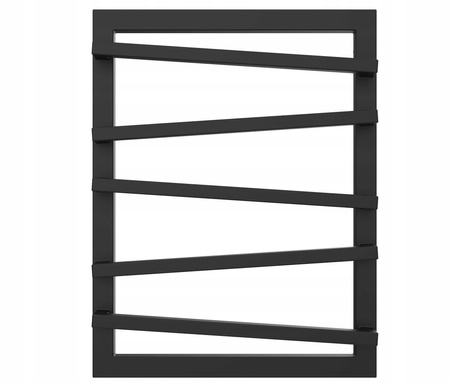 Grzejnik łazienkowy NEMO 70/54 czarny struktura