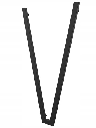 Grzejnik dekoracyjny łazienkowy 160/70 czarny str