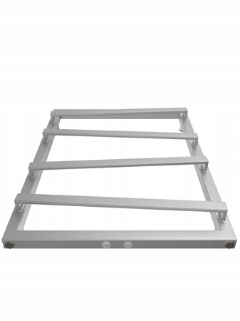 Grzejnik łazienkowy WIZA 70/53 srebrny