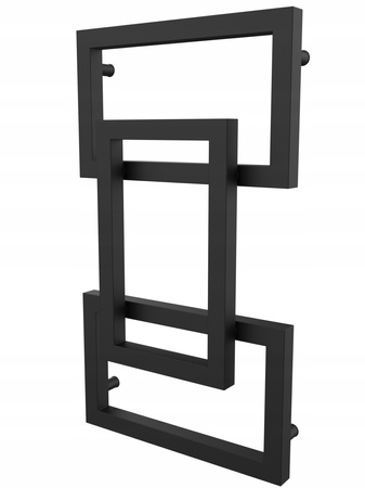 Grzejnik dekoracyjny EMIN 73/39 czarny mat