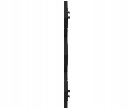 GRZEJNIK ŁAZIENKOWY BEE 145/72 CZARNY MAT 549W