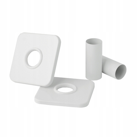 ZESTAW MASKUJĄCY Z DWIEMA ROZETAMI I TULEJAMI KWAD