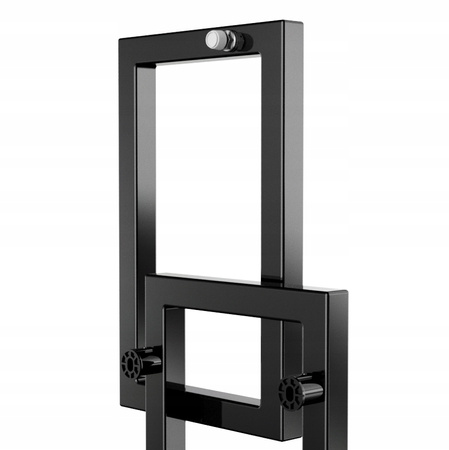 GRZEJNIK DEKORACYJNY kAT 1110x510 CZARNY POŁ 363W