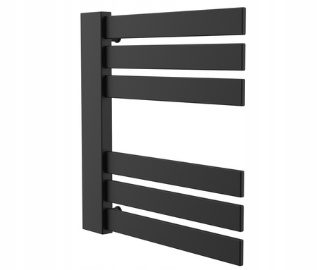 Grzejnik łazienkowy AKO 50/60 czarny struktura