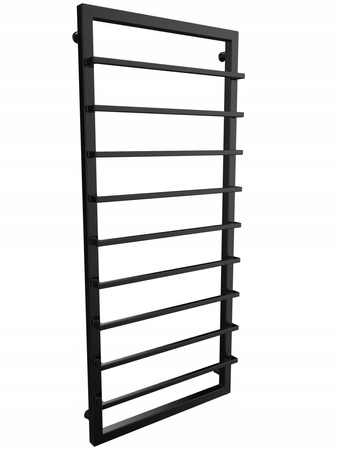 Grzejnik łazienkowy KAFU 140/53 czarny połysk 510w