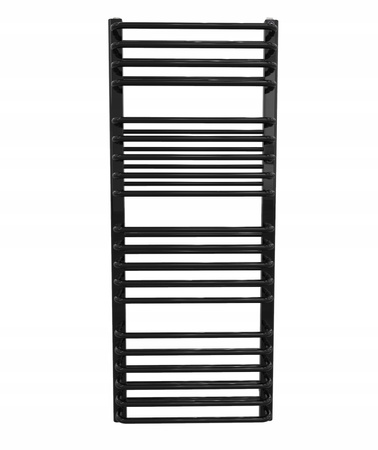 GRZEJNIK DEKORACYJNY DIWA 820x540 CZARNY POŁYSK
