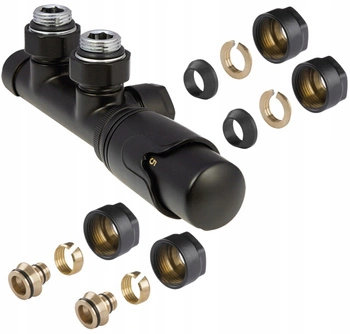 ZESTAW DO GRZEJNIKA DUOPLEX CZARNY